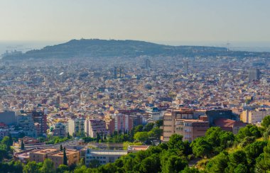 Barcelona 'nın havadan görünüşü, Spai