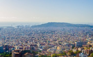 Barcelona 'nın havadan görünüşü, Spai