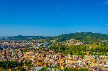 Barcelona 'nın havadan görünüşü, Spai