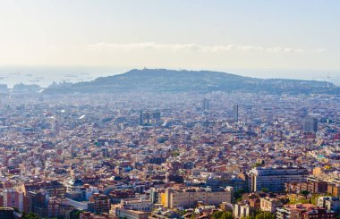 Barcelona 'nın havadan görünüşü, Spai