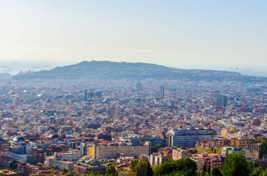 Barcelona 'nın havadan görünüşü, Spai