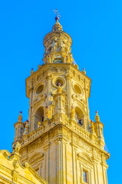 İspanya 'nın Logron şehrindeki Santa Maria de La Redonda Concatedral' ı