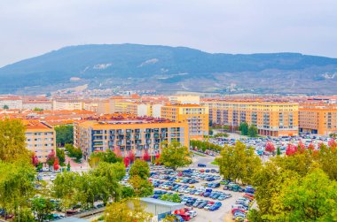 Pamplona 'nın havadan görünüşü, Spai