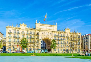 Santander, Spai 'deki Banco Santander' in merkezi.