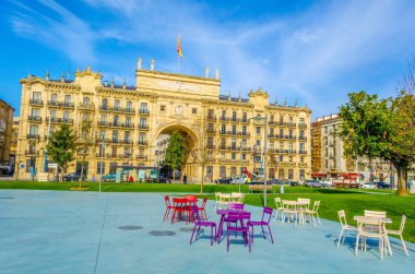Santander, Spai 'deki Banco Santander' in merkezi.