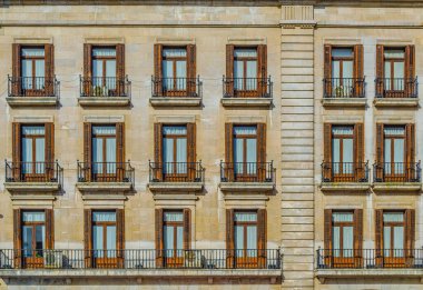 Santander, Spai 'deki Porticada Meydanı manzarası