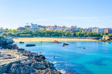 Cityscape of Santander, Spai