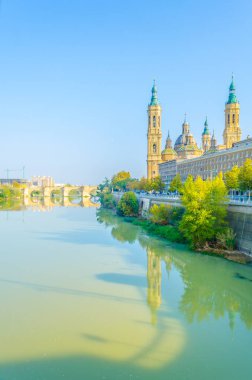 Bazilika de nuestra senora de pilar in Zaragoza, Spai
