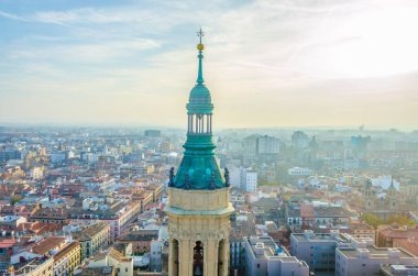 Zaragoza 'nın havadan görünüşü, Spai