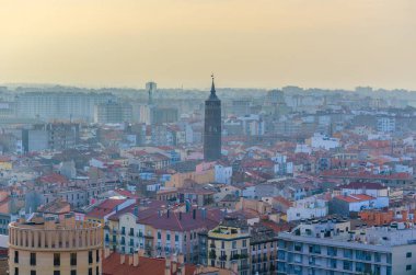 Zaragoza 'nın havadan görünüşü, Spai
