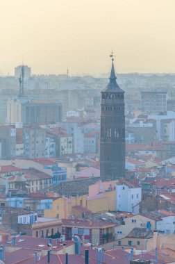 Zaragoza 'nın havadan görünüşü, Spai