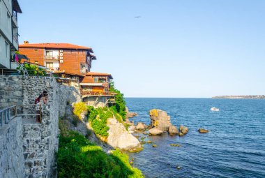 Süzebolu eski kasaba Karadeniz kıyısında, Bulgaristan için görüntüleyin.