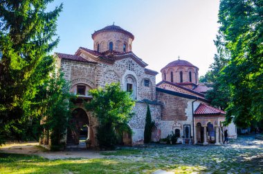 Bachkovo monastery in Rhodope mountains is a beautiful orthodox religious building.