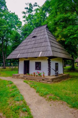 Eski evler köy müzesi, Bükreş, Romanya, Avrupa