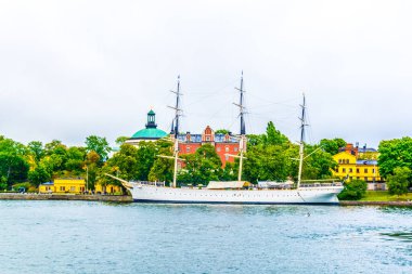 Stockholm, İsveç 'te bulunan yurt gemisi Af Chapman