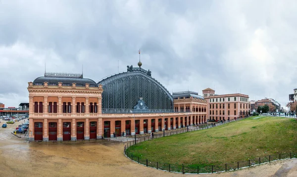 View Atocha Train Station Madrid — Foto Stock