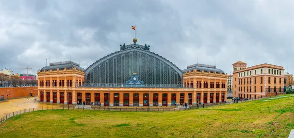 Madrid 'deki Atocha tren istasyonunun görüntüsü