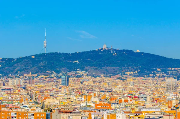 Barselona 'ya bakan Tibidabo lunaparkı, Spai