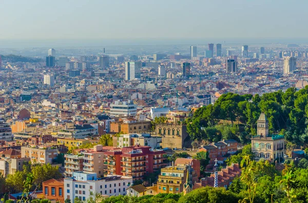 Barcelona 'nın havadan görünüşü, Spai