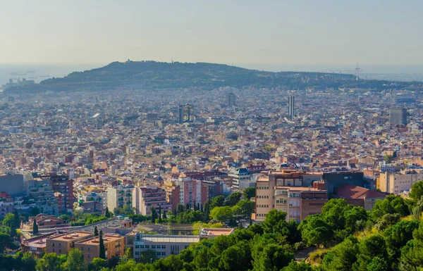 Barcelona 'nın havadan görünüşü, Spai