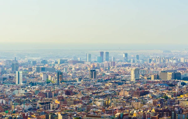 Aerial View Barcelona Spai — Stock Photo, Image