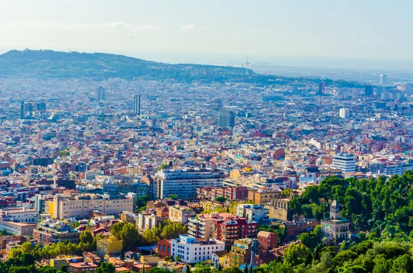 Barcelona 'nın havadan görünüşü, Spai