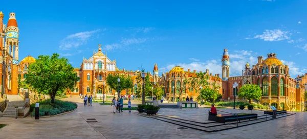 View Former Hospital Santa Creu Sant Pau Barcelona Spain —  Fotos de Stock