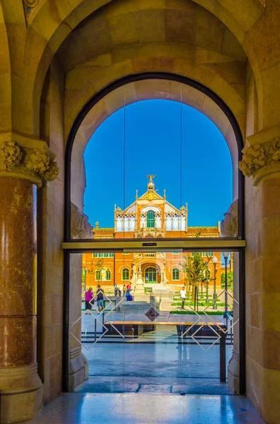 View Former Hospital Santa Creu Sant Pau Barcelona Spain — Stockfoto