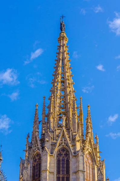 Torre Catedral Barcelon — Fotografia de Stock