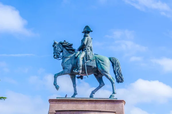Statue General Espartero Spanish City Logron — Fotografia de Stock