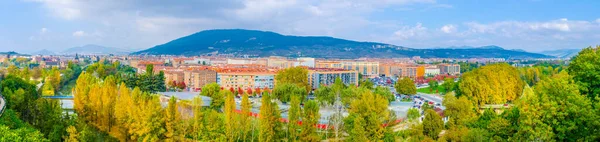 Pamplona 'nın havadan görünüşü, Spai