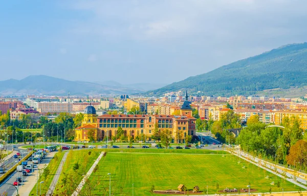 Pamplona 'nın havadan görünüşü, Spai