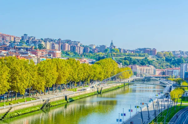Bilbao, İspanya havadan görünümü