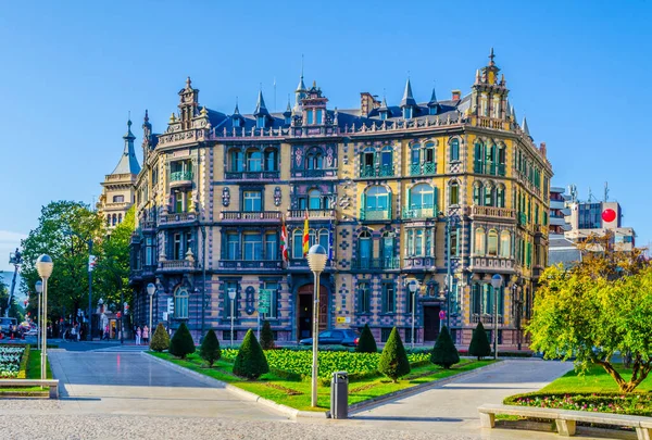 Bilbao, Spai 'deki Chavarri Sarayı manzarası