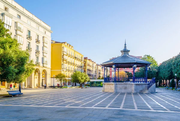 Plaza Pombo Der Spanischen Stadt Santande — Stockfoto