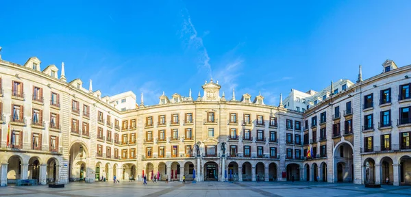 Santander, Spai 'deki Porticada Meydanı manzarası