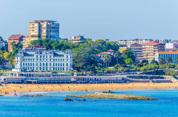 Cityscape Santander Spai — Stockfoto