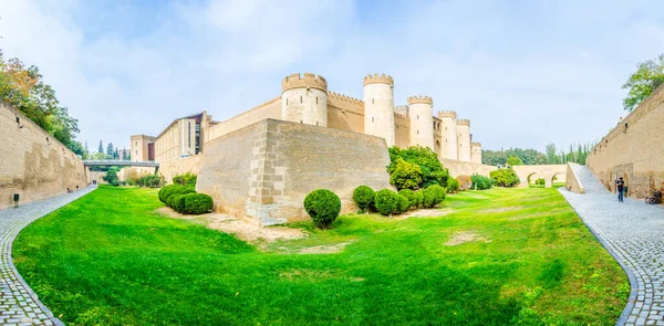 Aljaferia Palace Zaragoza Spai — Stock Photo, Image