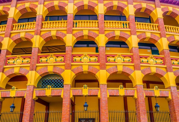 Zaragoza, Spai 'deki Toros Meydanı manzarası