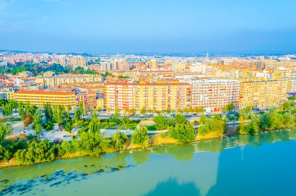 Zaragoza 'nın havadan görünüşü, Spai