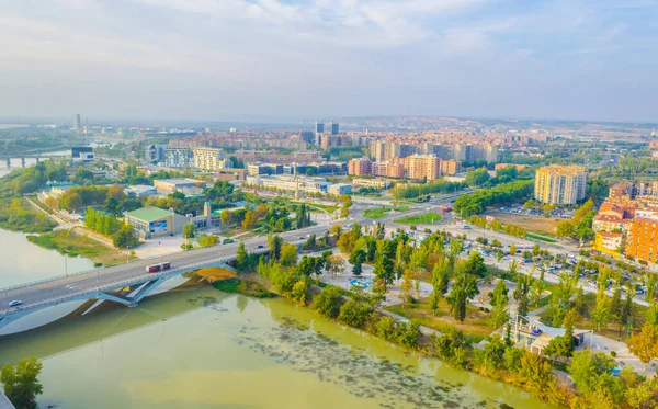 Zaragoza 'nın havadan görünüşü, Spai