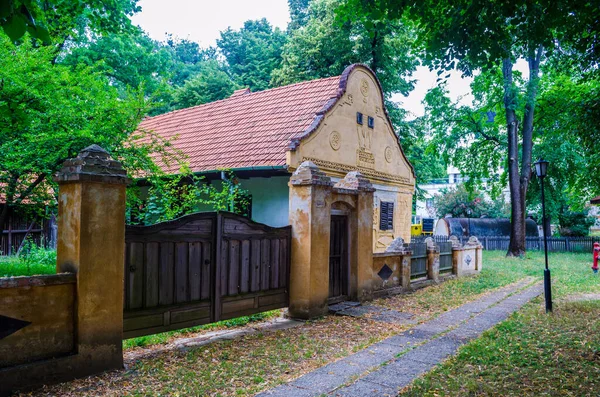 Old Houses Village Museum Bucharest Romania Europe — Stockfoto