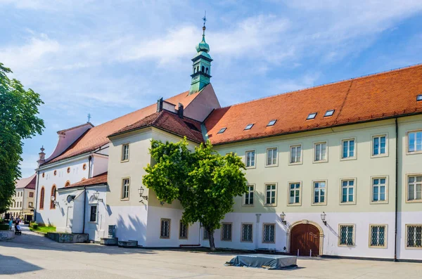 Zágráb Felső Város Történelmi Építészet Zaprešić — Stock Fotó