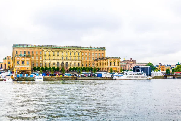 Vista Gamla Stan Palácio Real Estocolmo Suécia — Fotografia de Stock