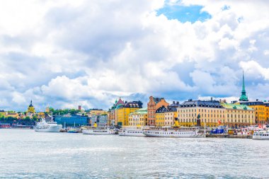 Panorama view of Gamla Stan in Stockholm