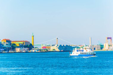 Gotik liman manzarası, İsveçli.