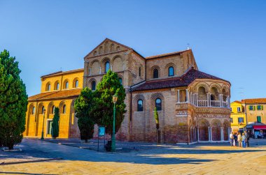 7. yüzyıl Bizans Kilisesi, St Maria ve St Donato Venedik Murano Adası üzerinde. Venedik Lagünü'daki en eski kiliselerden biridir
