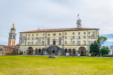 İtalya 'da Castello di Udine manzarası