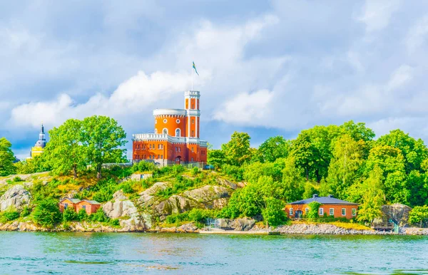 Kastellet Small Citadel Located Islet Kastellholmen Central Stockholm Swede — Stockfoto