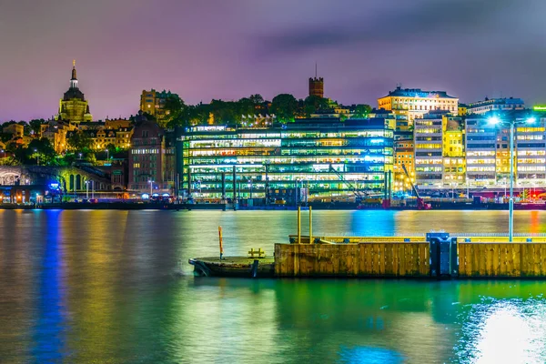 Sodermalm Adası ile Stockholm Panoraması